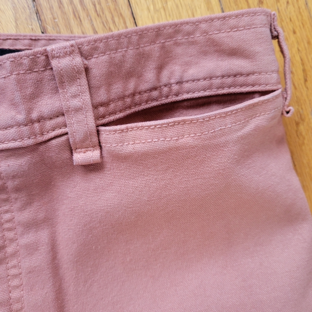 Veronica Beard Jeans Size 28 Cynthia Gaucho Dusty Rose Cropped Wide Leg - Picture 3 of 8